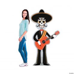 Day of the Dead Guitar Player Life-Size Cardboard Stand-Up -Halloween Costumes Halloween Party Supplies🎃 Sales day of the dead guitar player life size cardboard stand up13847250 a02
