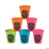 Day of the Dead Plastic Shot Glasses - 24 Pc. -Halloween Costumes Halloween Party Supplies🎃 Sales day of the dead plastic shot glasses 24 pc 13604612