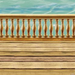 Design-A-Room Pirate Deck Backdrop