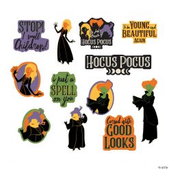 Disney's Hocus Pocus Characters & Quotes Cutouts - 12 Pc.