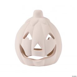 DIY Ceramic Pumpkin Votive Candle Holders - 12 Pc.