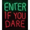 Enter If You Dare Sign 1 Enter If You Dare Sign -Halloween Costumes Halloween Party Supplies🎃 Sales enter if you dare signss73217g