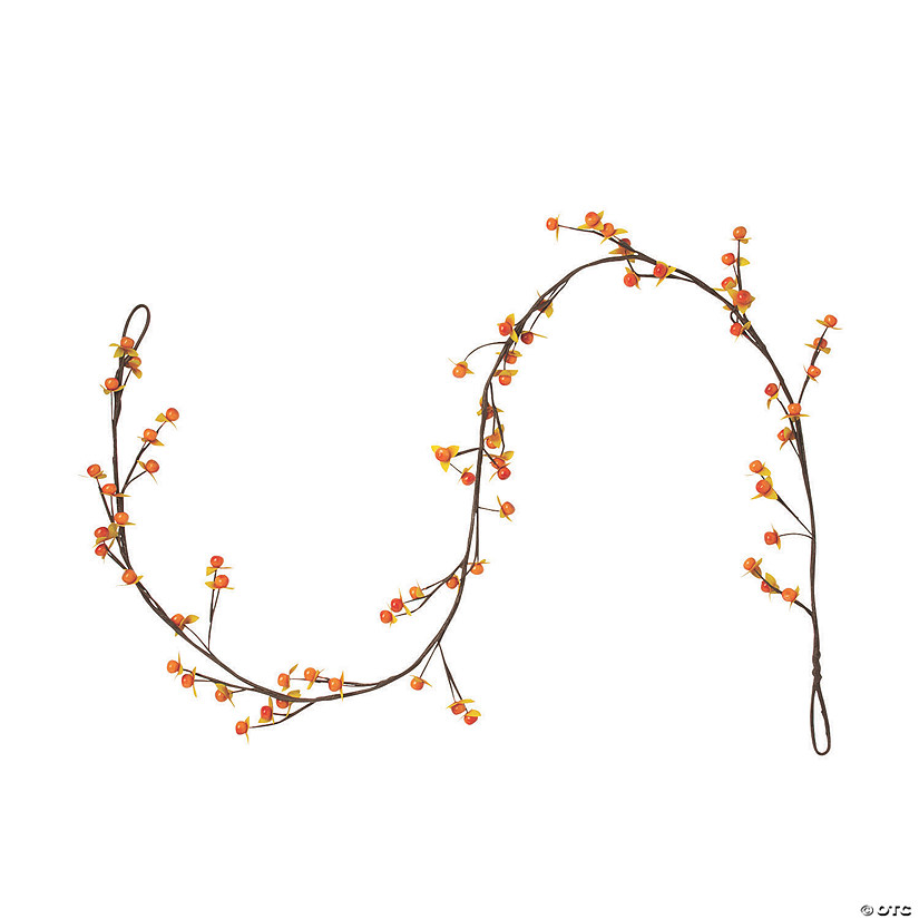 Faux Bittersweet Garland 3 Faux Bittersweet Garland