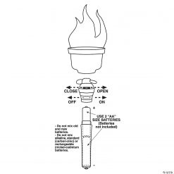 Flaming Torch Light -Halloween Costumes Halloween Party Supplies🎃 Sales flaming torch light16 552 a02