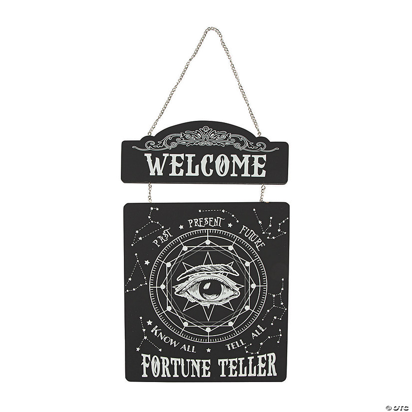 Fortune Teller Eye Sign Halloween Decoration 3 Fortune Teller Eye Sign Halloween Decoration