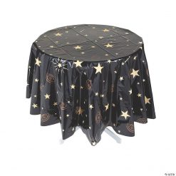 Fortune Teller Round Plastic Tablecloth
