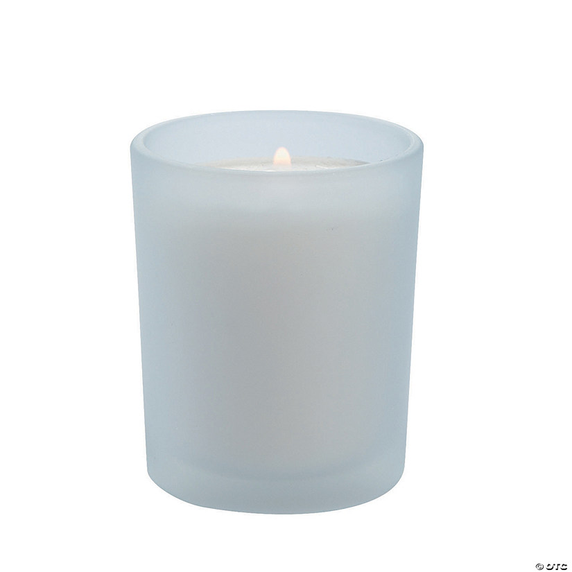 Frosted Wedding Votive Candle Holders - 36 Pc. 3 Frosted Wedding Votive Candle Holders - 36 Pc.