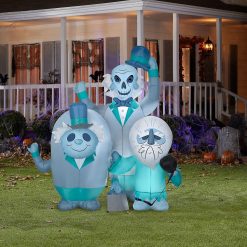Gemmy Airblown Haunted Mansion Hitchhiking Ghosts Scene Disney 6 ft Tall blue -Halloween Costumes Halloween Party Supplies🎃 Sales gemmy airblown haunted mansion hitchhiking ghosts scene disney 6 ft tall blue14240533 a01NOWA