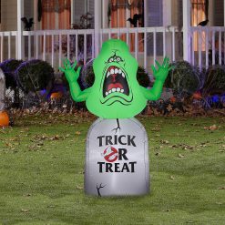 Gemmy Airblown Inflatable Ghostbusters Slimer with Tombstone 5 ft Tall green -Halloween Costumes Halloween Party Supplies🎃 Sales gemmy airblown inflatable ghostbusters slimer with tombstone 5 ft tall green14240552 a01NOWA