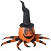 Gemmy Airblown Inflatable Orange and Black Spider with Witch Hat 3 ft Tall Multicolored 2 Gemmy Airblown Inflatable Orange and Black Spider with Witch Hat 3 ft Tall Multicolored -Halloween Costumes Halloween Party Supplies🎃 Sales gemmy airblown inflatable orange and black spider with witch hat 3 ft tall multicolored14240978NOWA