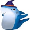 Gemmy Airblown Shark with Witch Hat 3.5 ft Tall Multicolored -Halloween Costumes Halloween Party Supplies🎃 Sales gemmy airblown shark with witch hat 3 5 ft tall multicolored14240396NOWA