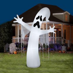 Gemmy Airblown Whimsey Ghost with Streamers Giant (C7 LED White) 12 ft Tall white -Halloween Costumes Halloween Party Supplies🎃 Sales gemmy airblown whimsey ghost with streamers giant c7 led white 12 ft tall white14240551 a01NOWA