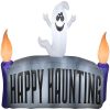 Gemmy Christmas Airblown Inflatable Ghost with Happy Haunting Sign Scene 5 ft Tall grey -Halloween Costumes Halloween Party Supplies🎃 Sales gemmy christmas airblown inflatable ghost with happy haunting sign scene 5 ft tall grey14240559NOWA