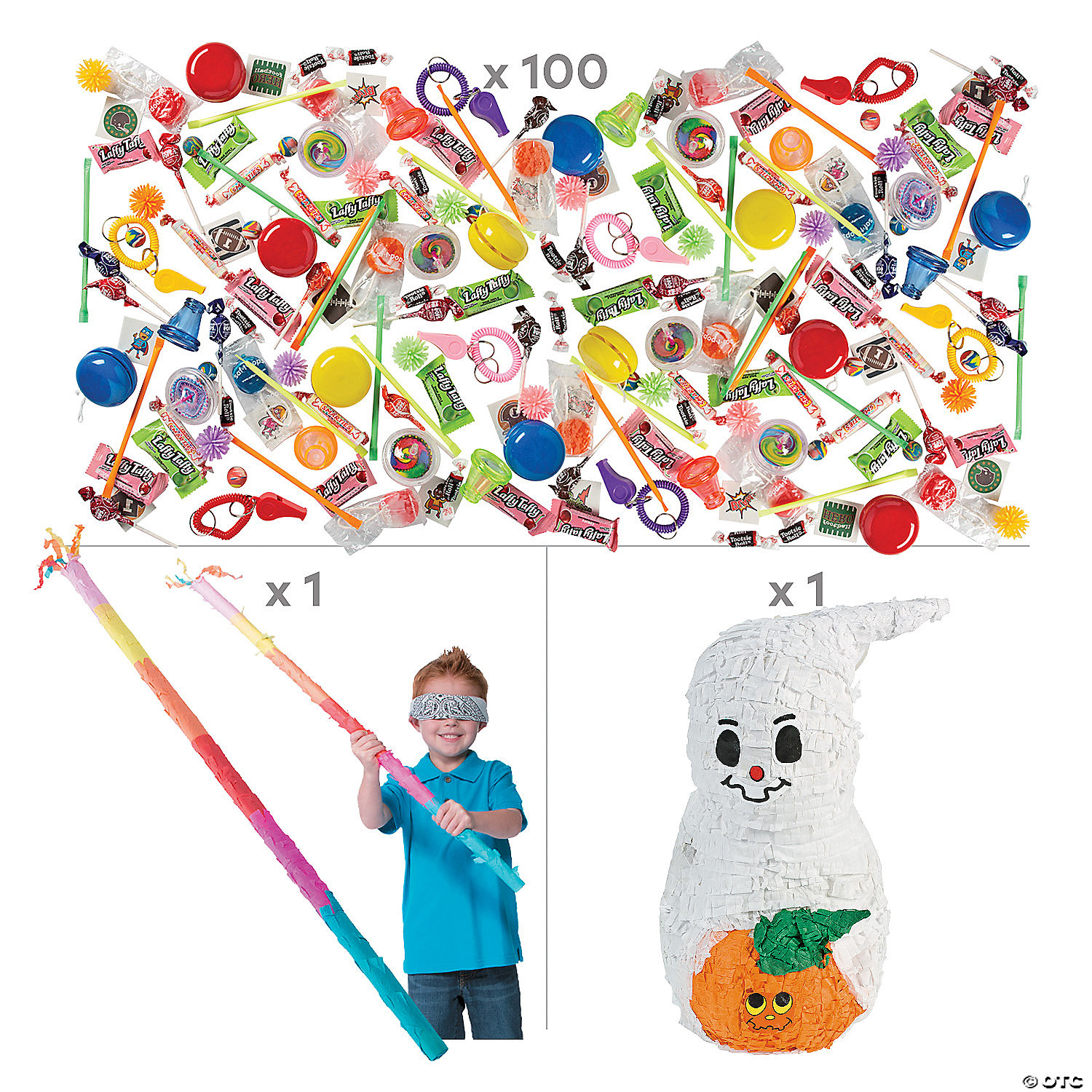 Ghost Piñata Kit - 102 Pc. 4 Ghost Piñata Kit - 102 Pc. - Image 2