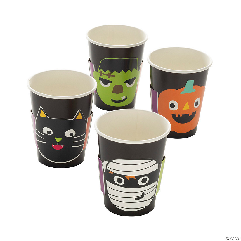 Ghoul Gang Paper Cups - 8 Ct. 3 Ghoul Gang Paper Cups - 8 Ct.