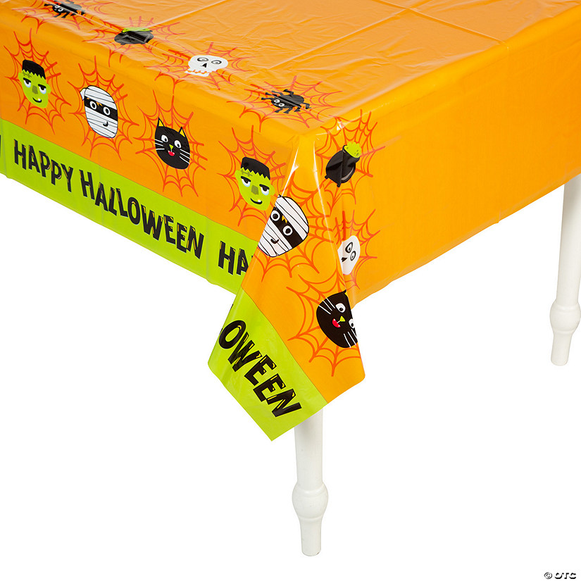 Ghoul Gang Plastic Tablecloth 3 Ghoul Gang Plastic Tablecloth