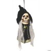 Grim Deluxe Hanging Skull Halloween Decoration 2 Grim Deluxe Hanging Skull Halloween Decoration -Halloween Costumes Halloween Party Supplies🎃 Sales grim deluxe hanging skull halloween decorationmr123010