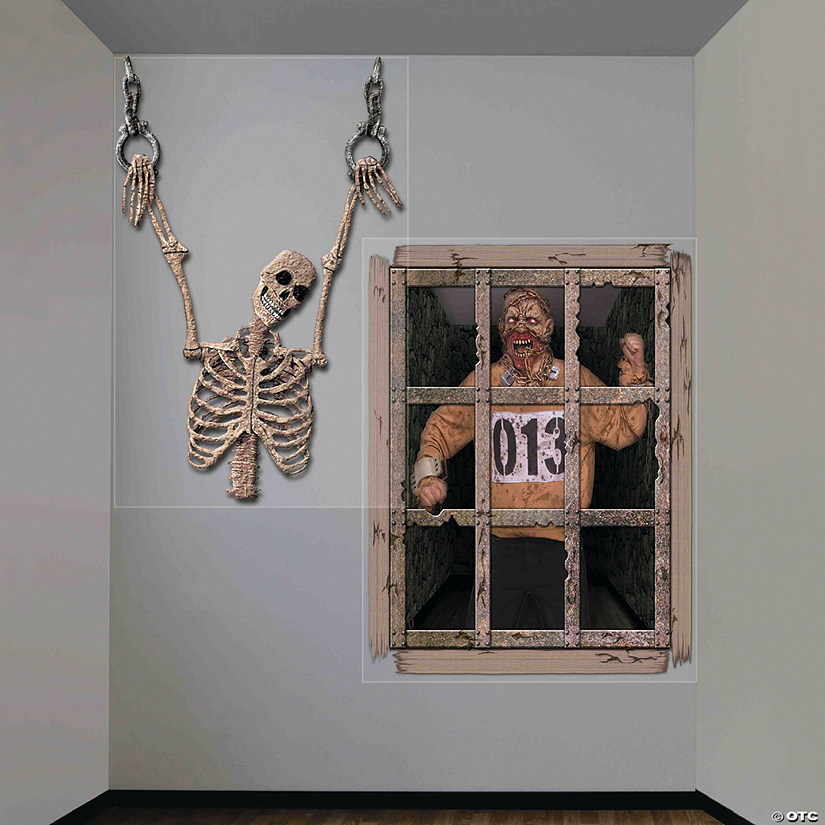 Gruesome Wall Halloween Decoration 3 Gruesome Wall Halloween Decoration