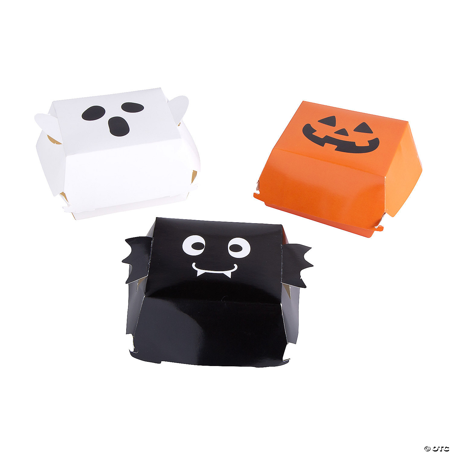 Halloween Burger Take Out Boxes - 12 Pc. 3 Halloween Burger Take Out Boxes - 12 Pc.