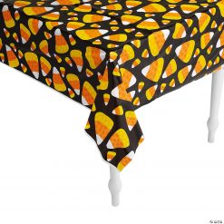 Halloween Candy Corn Plastic Tablecloth Roll -Halloween Costumes Halloween Party Supplies🎃 Sales halloween candy corn plastic tablecloth roll13981235 a01