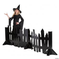 Halloween Creepy Fence Stand-Up 5 Halloween Creepy Fence Stand-Up -Halloween Costumes Halloween Party Supplies🎃 Sales halloween creepy fence stand up14114178 a01