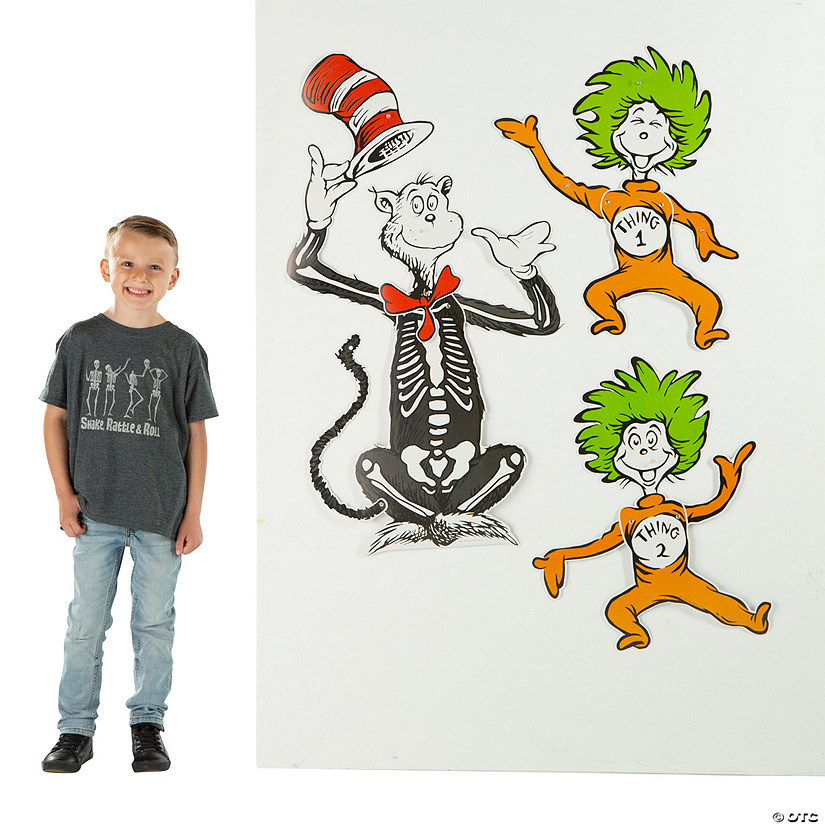 Halloween Dr. Seuss™ Jointed Cutouts - 3 Pc. 3 Halloween Dr. Seuss™ Jointed Cutouts - 3 Pc.