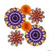 Halloween Hanging Fans - 6 Pc. 1 Halloween Hanging Fans - 6 Pc. -Halloween Costumes Halloween Party Supplies🎃 Sales halloween hanging fans 6 pc 13981396
