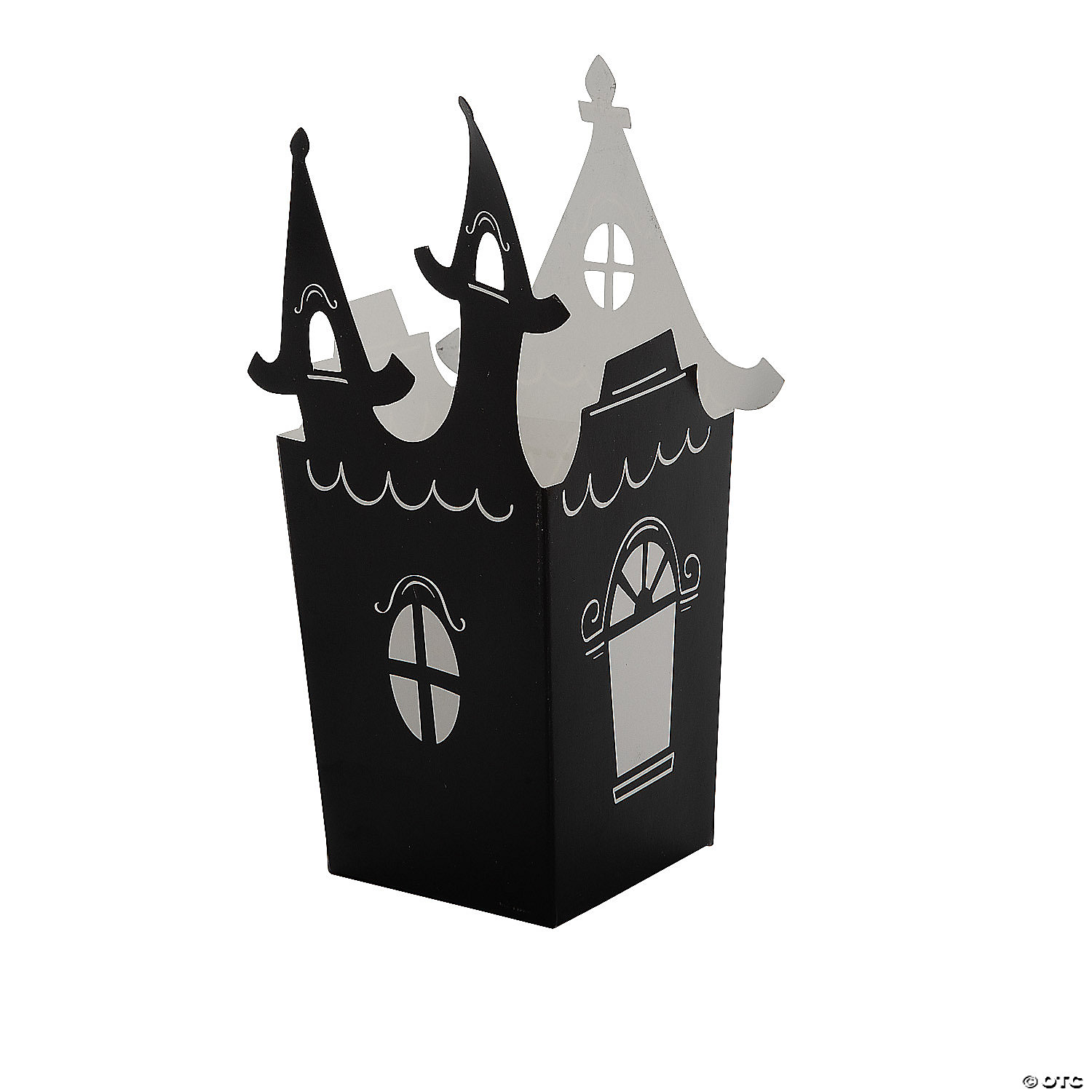 Halloween Haunted House Popcorn Boxes - 12 Pc. 4 Halloween Haunted House Popcorn Boxes - 12 Pc. - Image 2