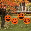 Halloween Jack-o-Lantern Yard Stakes - 4 Pc. 2 Halloween Jack-o-Lantern Yard Stakes - 4 Pc. -Halloween Costumes Halloween Party Supplies🎃 Sales halloween jack o lantern yard stakes 4 pc 13981382