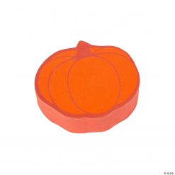 Halloween Pumpkin-Shaped Boxes - 12 Pc.