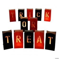 Halloween Trick-Or-Treat Luminary Bags - 12 Pc. 5 Halloween Trick-Or-Treat Luminary Bags - 12 Pc. -Halloween Costumes Halloween Party Supplies🎃 Sales halloween trick or treat luminary bags 12 pc 13981381 a01