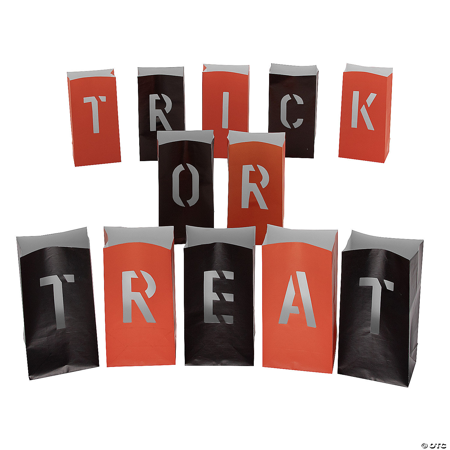 Halloween Trick-Or-Treat Luminary Bags - 12 Pc. 3 Halloween Trick-Or-Treat Luminary Bags - 12 Pc.