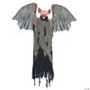 Hanging Bat with Wings Halloween Decoration 2 Hanging Bat with Wings Halloween Decoration -Halloween Costumes Halloween Party Supplies🎃 Sales hanging bat with wings halloween decorationss83187