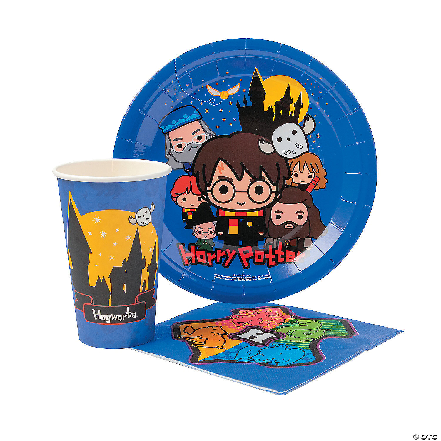 Harry Potter™ Chibi Cartoon Tableware Kit for 20 3 Harry Potter™ Chibi Cartoon Tableware Kit for 20