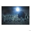 Haunted Cemetery Backdrop - 3 Pc. 1 Haunted Cemetery Backdrop - 3 Pc. -Halloween Costumes Halloween Party Supplies🎃 Sales haunted cemetery backdrop 3 pc 13703555