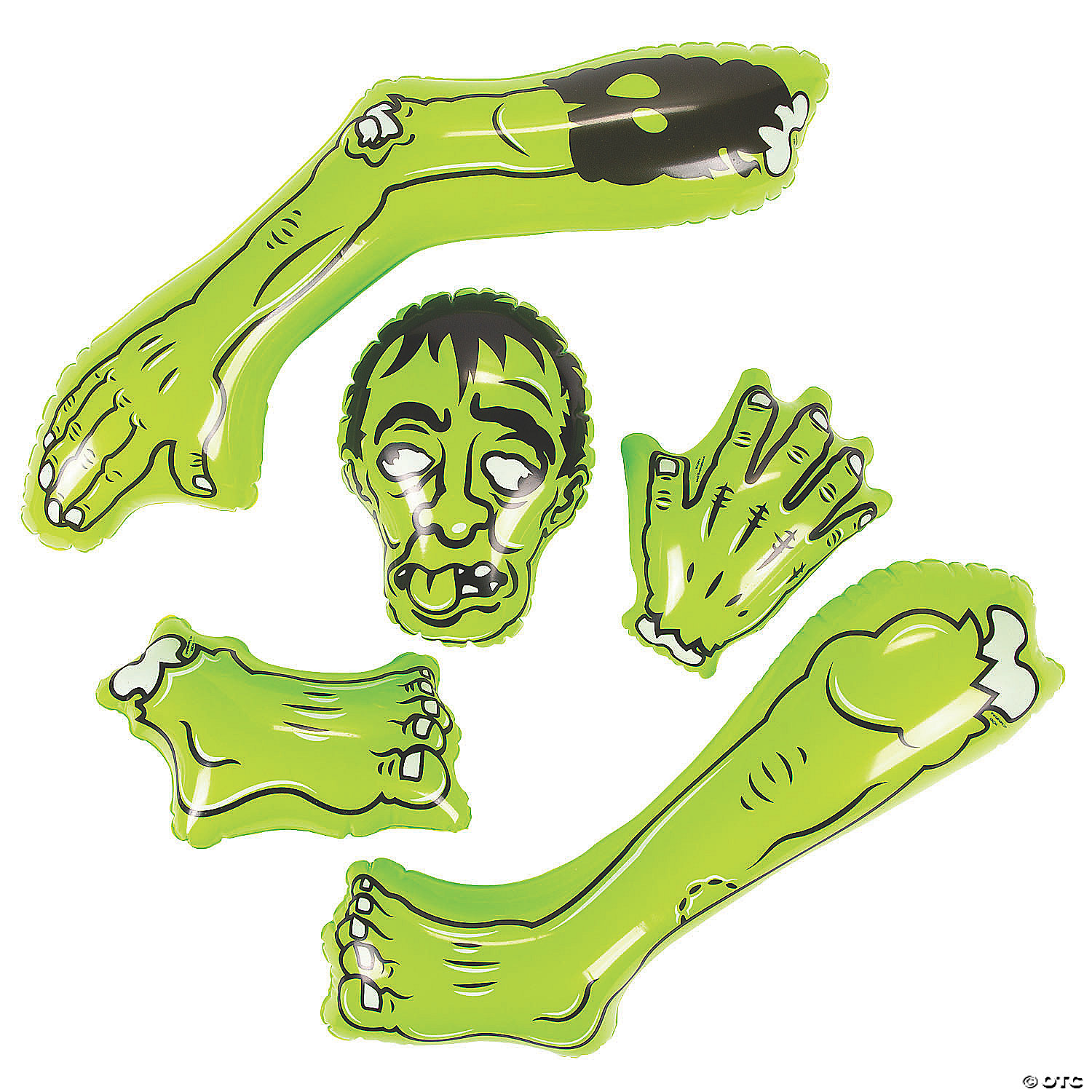 Inflatable Halloween Body Parts - 5 Pc. 3 Inflatable Halloween Body Parts - 5 Pc.