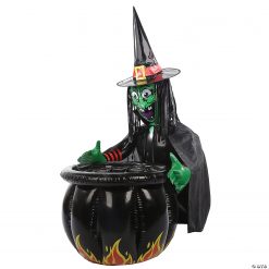 Inflatable Witch Cauldron Cooler -Halloween Costumes Halloween Party Supplies🎃 Sales inflatable witch cauldron coolermr122853 a01