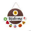 Interchangeable Season Welcome Sign - 9 Pc. -Halloween Costumes Halloween Party Supplies🎃 Sales interchangeable season welcome sign 9 pc 14091197