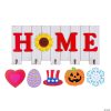 Interchangeable Seasonal Home Decoration Sign -Halloween Costumes Halloween Party Supplies🎃 Sales interchangeable seasonal home decoration sign14090834