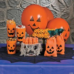 Jack-O’-Lantern 11" Latex Balloons - 48 Pc. -Halloween Costumes Halloween Party Supplies🎃 Sales jack o lantern 11 latex balloons 48 pc 25 24100 a02