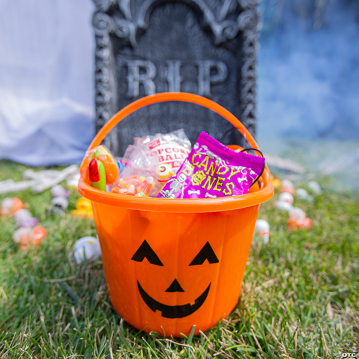 Jack-O’-Lantern Trick-Or-Treat Buckets - 12 Pc. 4 Jack-O’-Lantern Trick-Or-Treat Buckets - 12 Pc. - Image 2