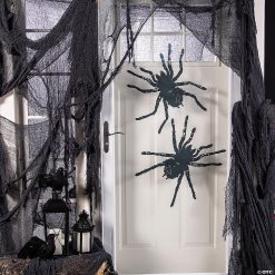 Large Spider Window Clings - 2 Pc.