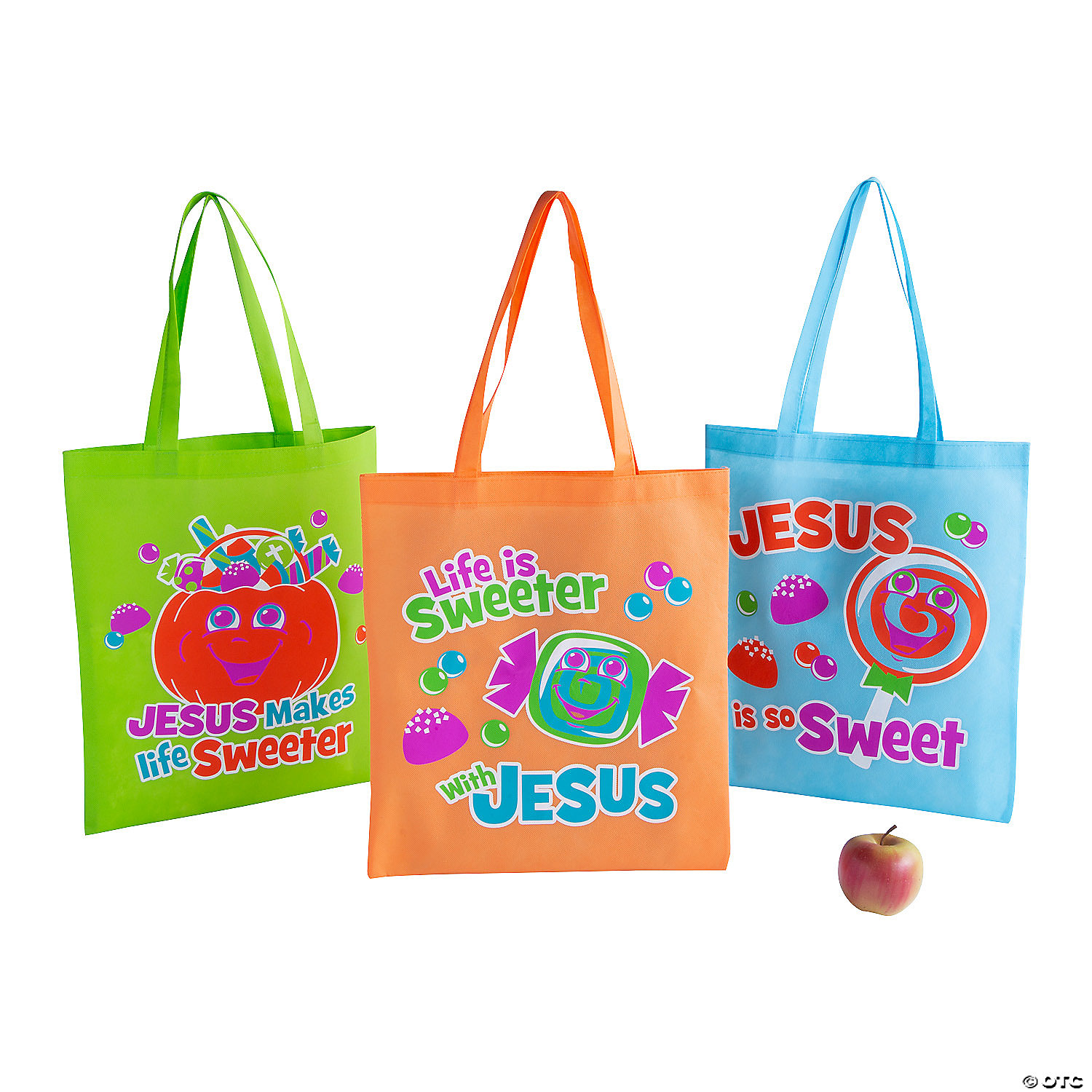 Large Truth & Treats Tote Bags - 12 Pc. 3 Large Truth & Treats Tote Bags - 12 Pc.
