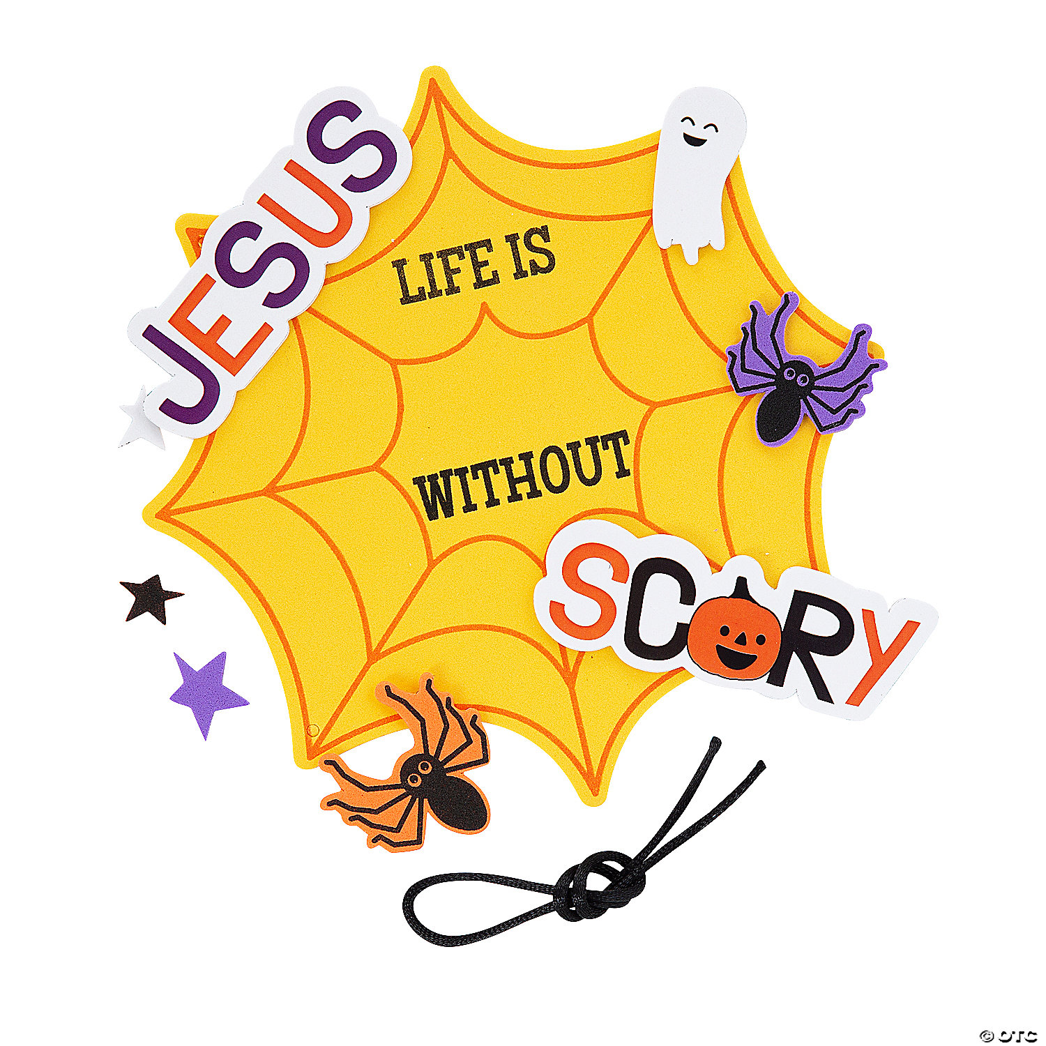 Life is Scary Without Jesus Halloween Sign Craft Kit – Makes 12 4 Life is Scary Without Jesus Halloween Sign Craft Kit – Makes 12 - Image 2