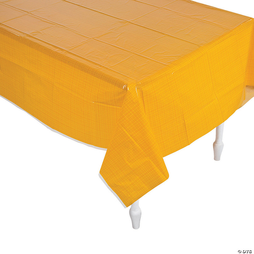 Lil’ Pumpkin Plastic Tablecloth 3 Lil’ Pumpkin Plastic Tablecloth