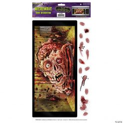 Microwave Door Decal Halloween Décor