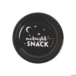 Midnight Snack Paper Dessert Plates - 25 Ct.