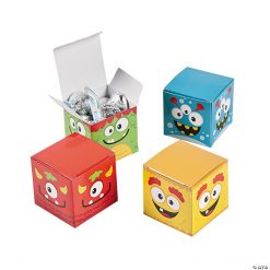 Mini Monster Gift Boxes - 24 Pc.