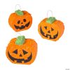 Mini Pumpkin Piñata Decorations – 3 Pc.