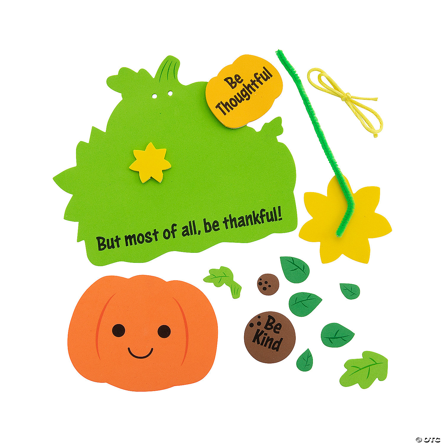 Most of All Be Thankful Sign Craft Kit - Makes 12 4 Most of All Be Thankful Sign Craft Kit - Makes 12 - Image 2